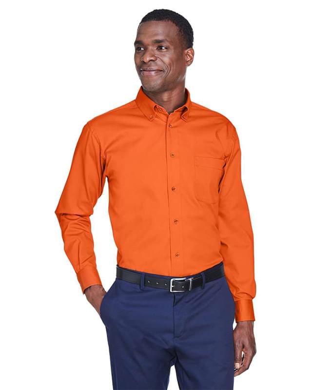Men's Easy Blend™ Long Sleeve Twill Shirt Men's Easy Blend™ Long Sleeve Twill Shirt