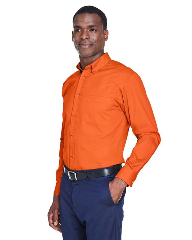 Men's Easy Blend™ Long Sleeve Twill Shirt Men's Easy Blend™ Long Sleeve Twill Shirt