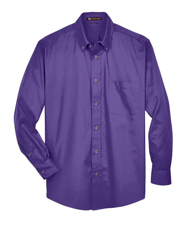 Men's Easy Blend™ Long Sleeve Twill Shirt