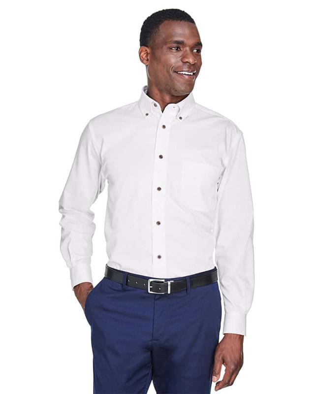 Men's Easy Blend™ Long Sleeve Twill Shirt Men's Easy Blend™ Long Sleeve Twill Shirt