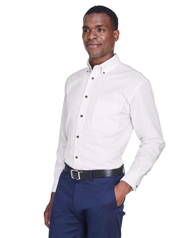 Men's Easy Blend™ Long Sleeve Twill Shirt Men's Easy Blend™ Long Sleeve Twill Shirt