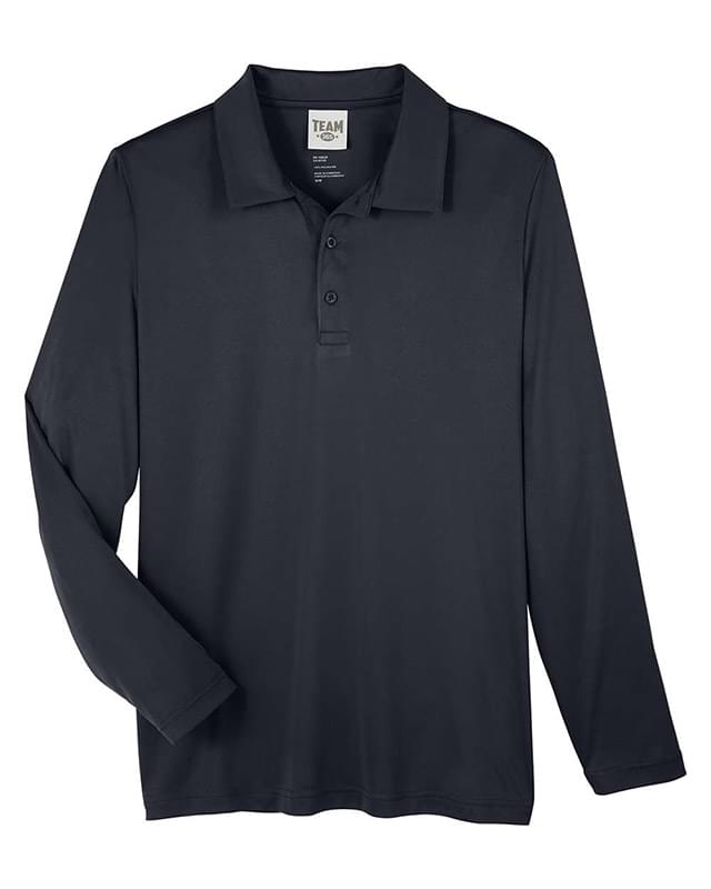 Men's Zone Performance Long Sleeve Polo