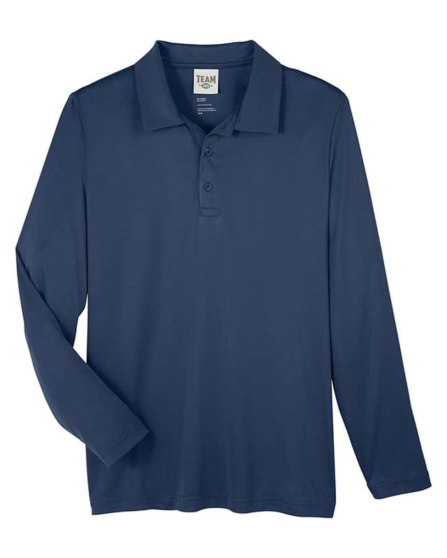 Men's Zone Performance Long Sleeve Polo