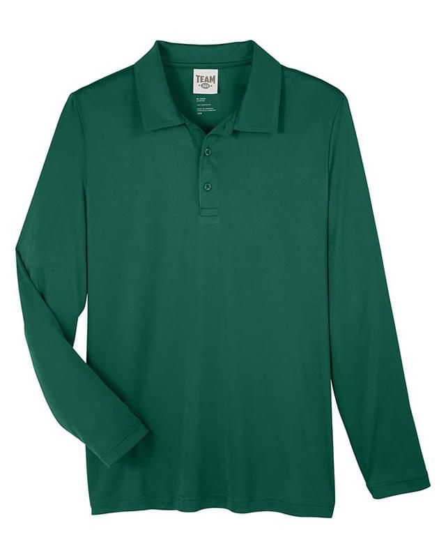 Men's Zone Performance Long Sleeve Polo