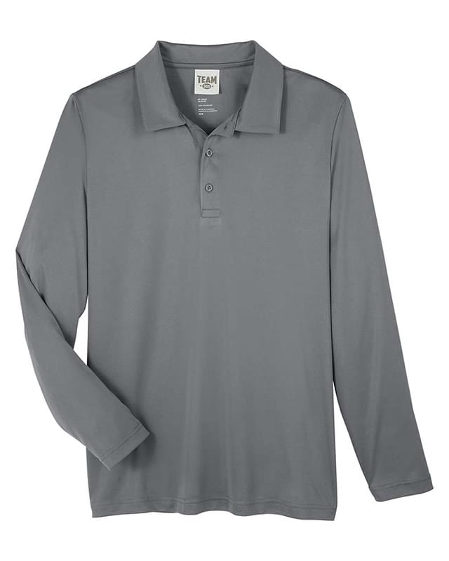 Men's Zone Performance Long Sleeve Polo