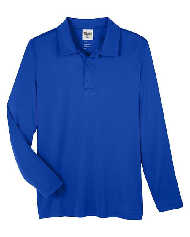 Men's Zone Performance Long Sleeve Polo