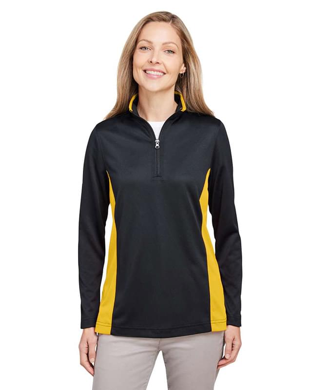 Women's Flash Snag Protection Plus IL Colorblock Quarter-Zip Pullover Women's Flash Snag Protection Plus IL Colorblock Quarter-Zip Pullover
