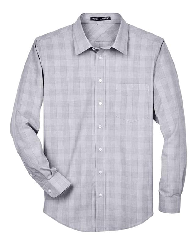 Crown Collection® Glen Plaid Woven Dress Shirt