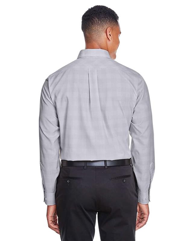 Crown Collection® Glen Plaid Woven Dress Shirt