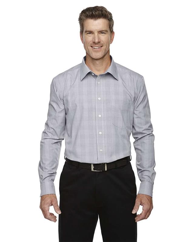 Crown Collection® Glen Plaid Woven Dress Shirt
