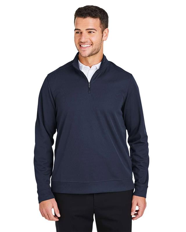 Men's Express Tech Performance Pique Quarter-Zip Pullover