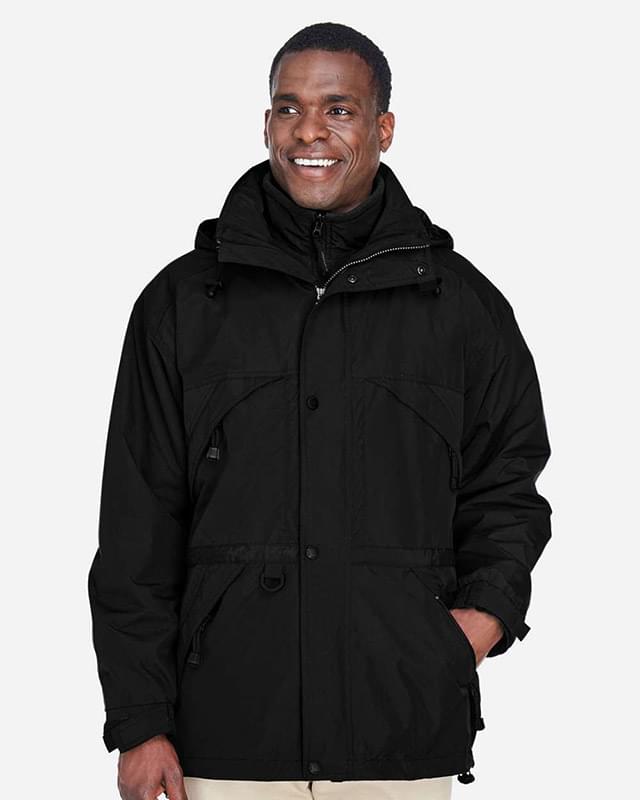 Men's 3-in-1 Parka with Dobby Trim Men's 3-in-1 Parka with Dobby Trim