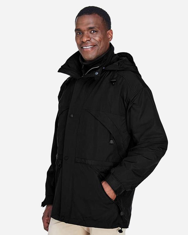 Men's 3-in-1 Parka with Dobby Trim Men's 3-in-1 Parka with Dobby Trim