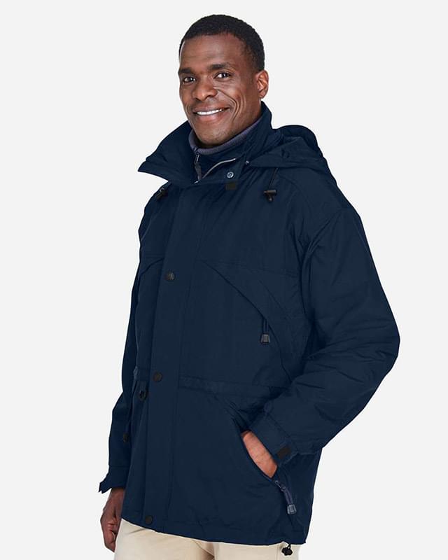 Men's 3-in-1 Parka with Dobby Trim Men's 3-in-1 Parka with Dobby Trim