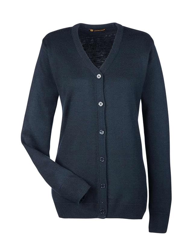 Women's Pilbloc V-Neck Button Cardigan Sweater
