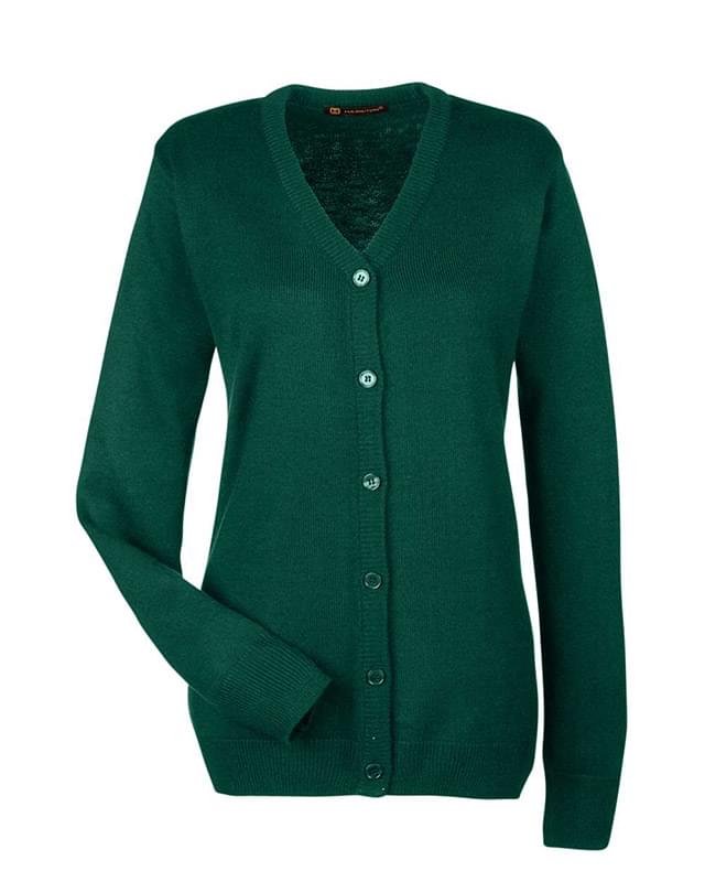 Women's Pilbloc V-Neck Button Cardigan Sweater