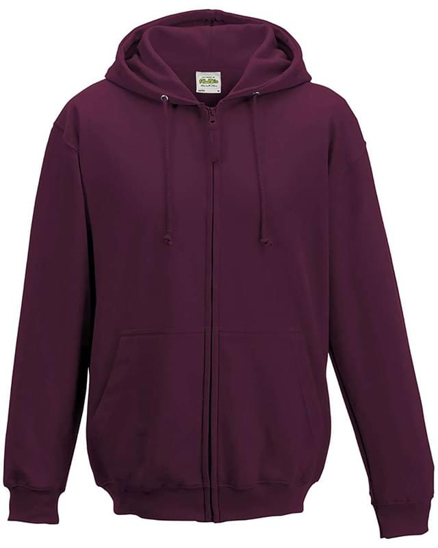 Midweight College Full-Zip Hooded Sweatshirt