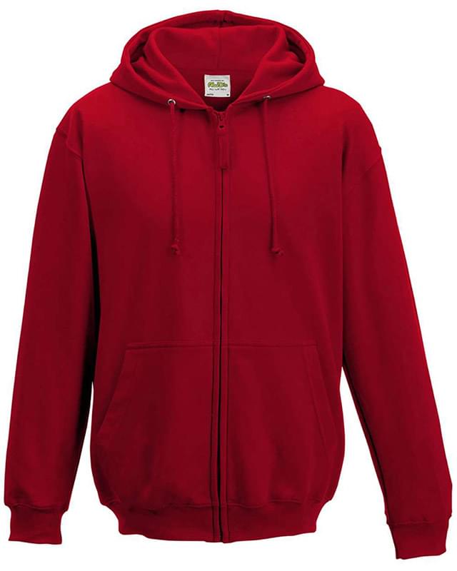 Midweight College Full-Zip Hooded Sweatshirt
