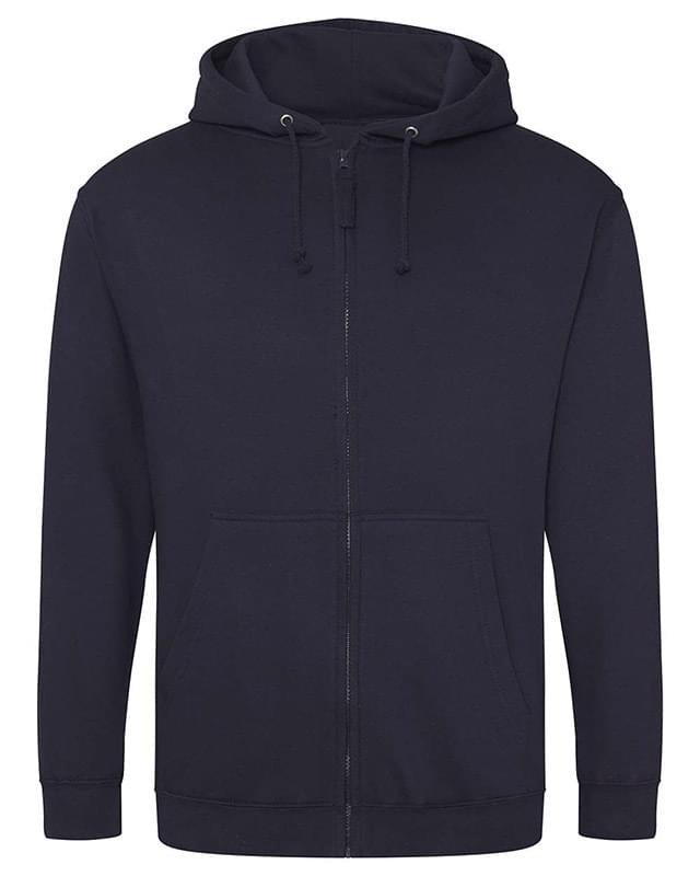 Midweight College Full-Zip Hooded Sweatshirt