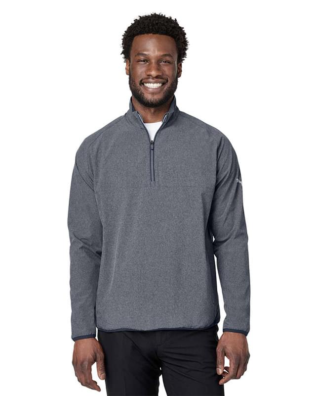 Coastal Woven Quarter-Zip Pullover Coastal Woven Quarter-Zip Pullover