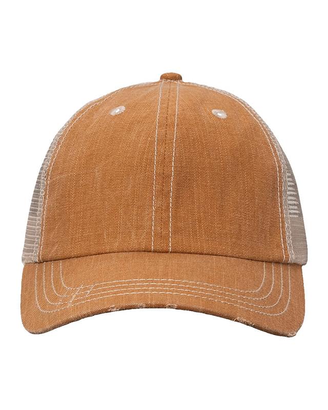 Contrast Stitch Cap