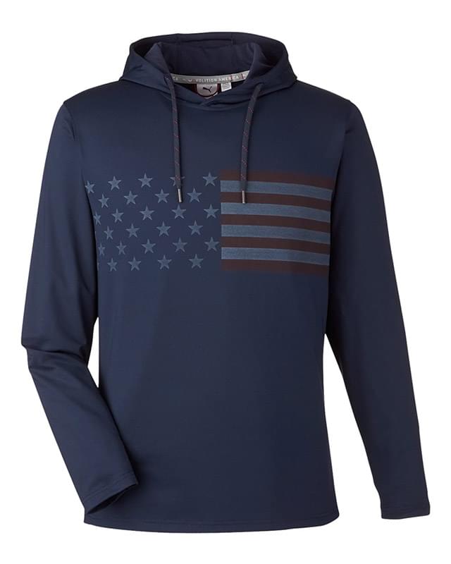 Volition Patriotic Hooded Pullover