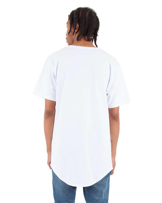 Curved Hem Long T-Shirt Curved Hem Long T-Shirt