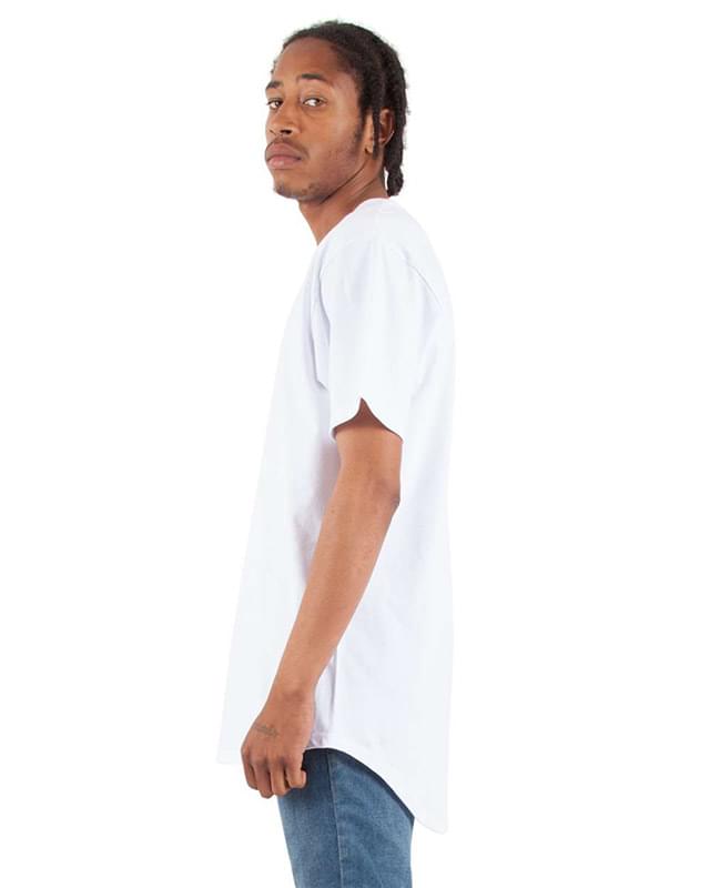 Curved Hem Long T-Shirt Curved Hem Long T-Shirt