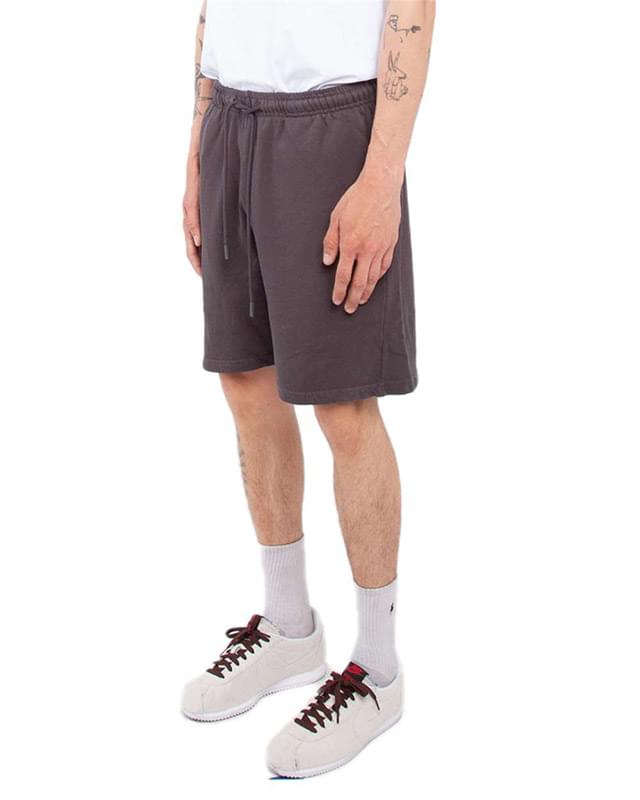 Garment-Dyed Fleece Shorts