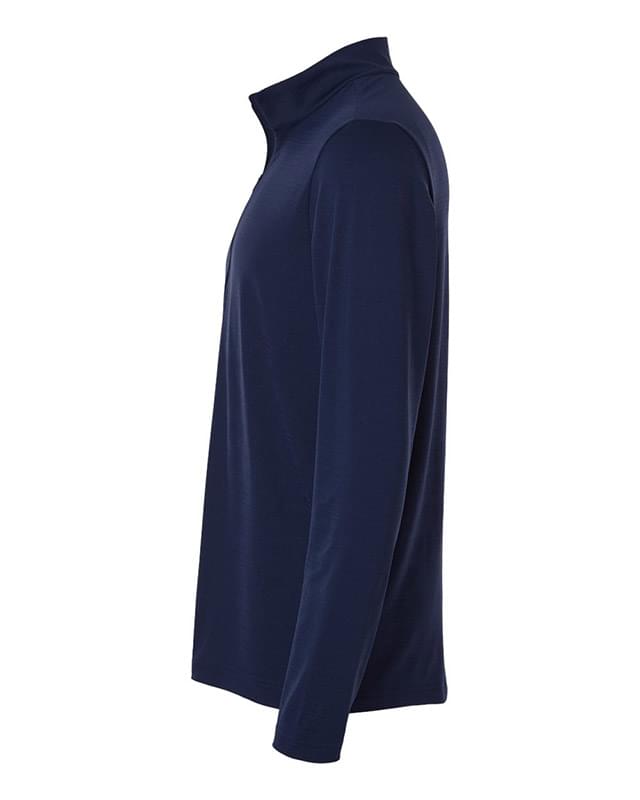 Men's Textured Stripe Quarter-Zip Pullover Men's Textured Stripe Quarter-Zip Pullover