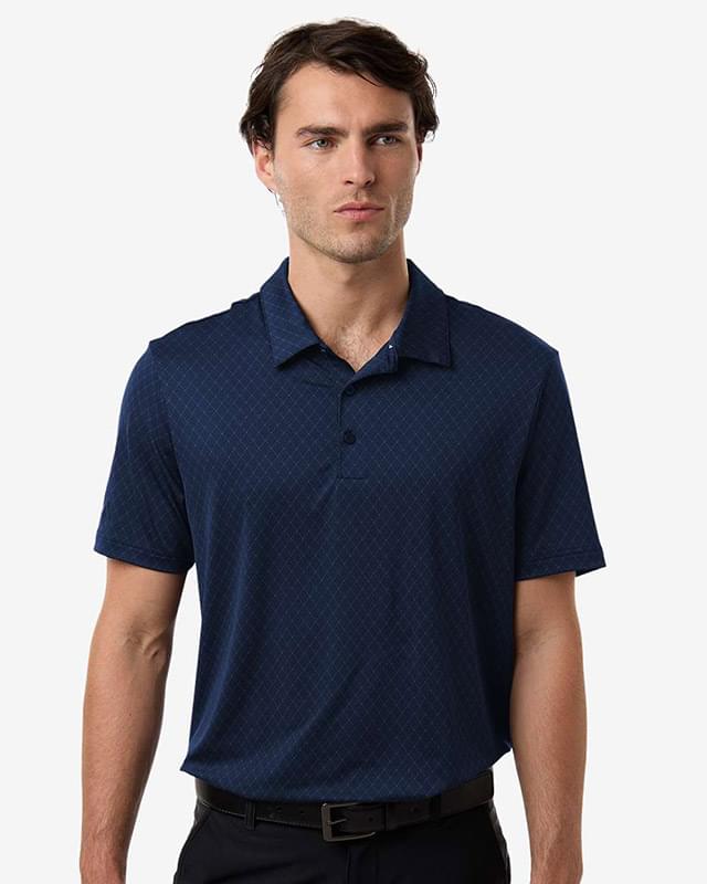 Men's 4-Way Stretch Printed Polo