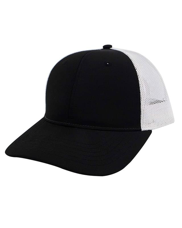 Peral Nylon Performance Trucker Cap