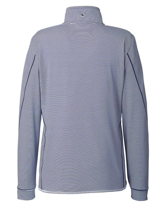 Women's Microstripe Sankaty Half-Zip Pullover