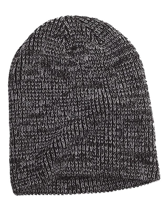 Ribbed Marled Beanie