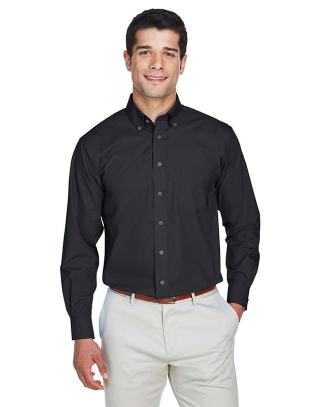 Crown Collection® Broadcloth Woven Dress Shirt Crown Collection® Broadcloth Woven Dress Shirt