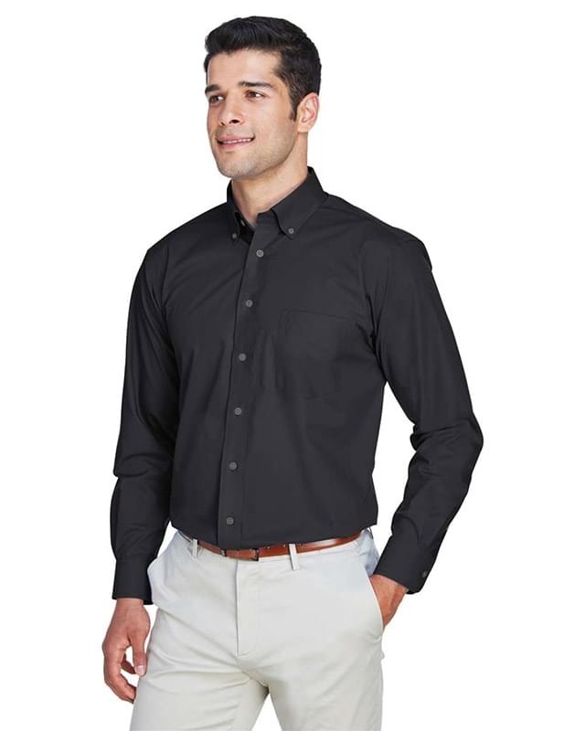 Crown Collection® Broadcloth Woven Dress Shirt Crown Collection® Broadcloth Woven Dress Shirt
