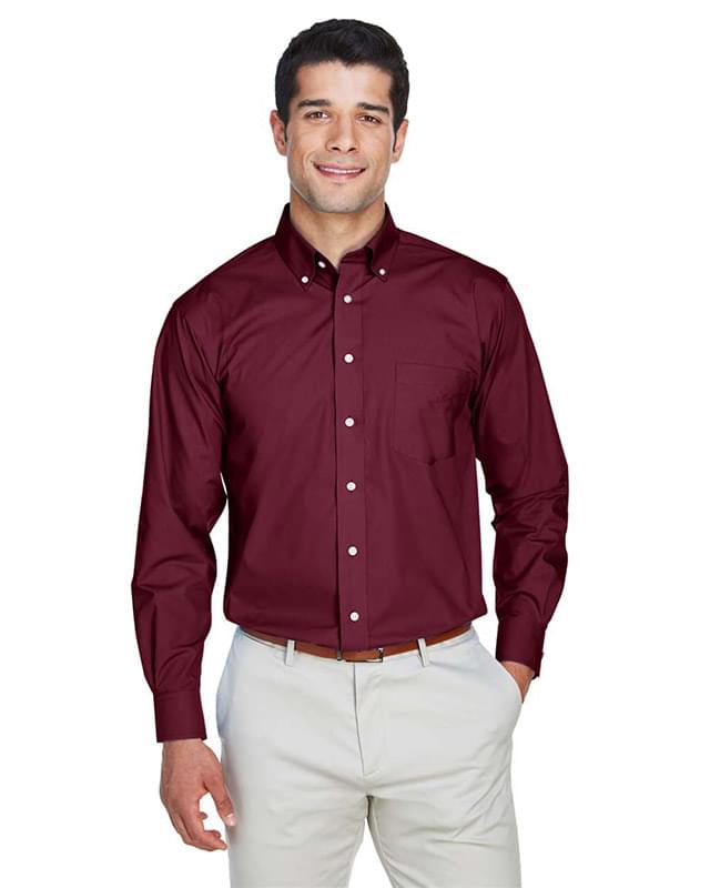 Crown Collection® Broadcloth Woven Dress Shirt Crown Collection® Broadcloth Woven Dress Shirt