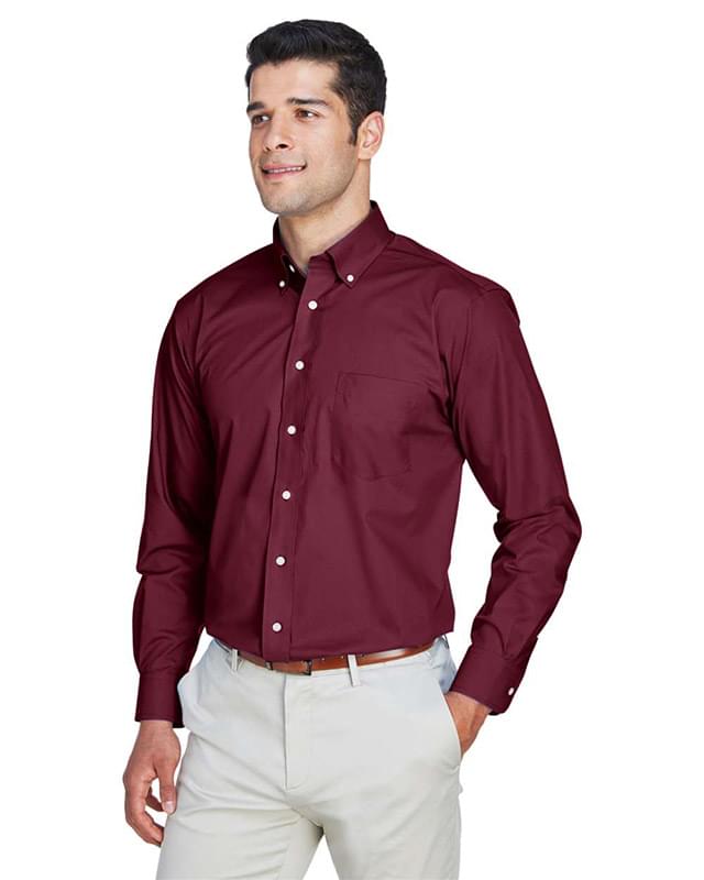 Crown Collection® Broadcloth Woven Dress Shirt Crown Collection® Broadcloth Woven Dress Shirt