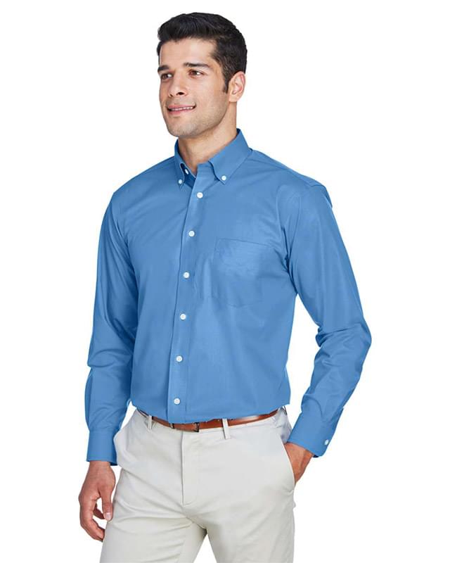 Crown Collection® Broadcloth Woven Dress Shirt
