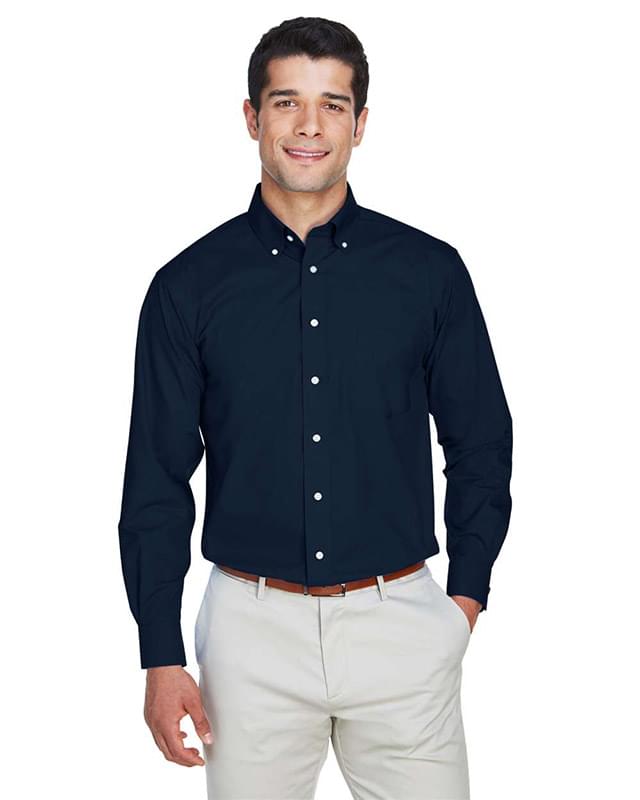 Crown Collection® Broadcloth Woven Dress Shirt