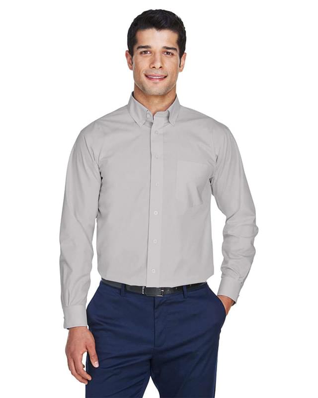 Crown Collection® Broadcloth Woven Dress Shirt