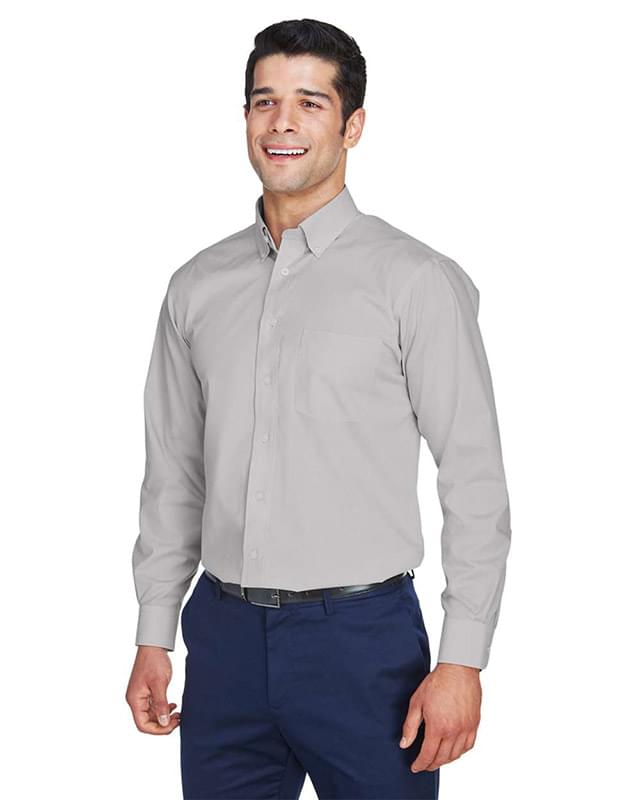 Crown Collection® Broadcloth Woven Dress Shirt
