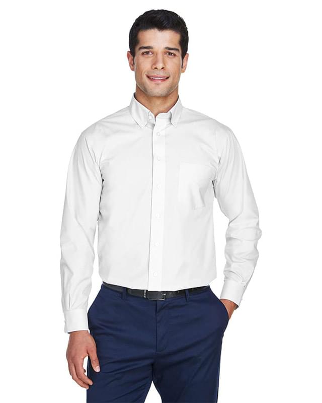 Crown Collection® Broadcloth Woven Dress Shirt Crown Collection® Broadcloth Woven Dress Shirt