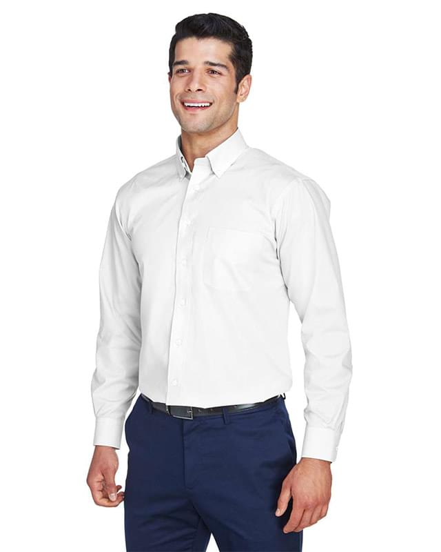 Crown Collection® Broadcloth Woven Dress Shirt Crown Collection® Broadcloth Woven Dress Shirt