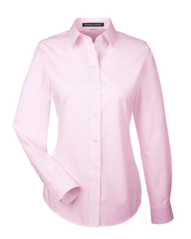 Women's Crown Collection® Striped Woven Dress Shirt