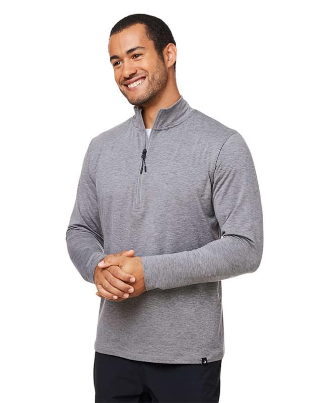 Marbled Jersey Fairway Quarter-Zip Pullover Marbled Jersey Fairway Quarter-Zip Pullover