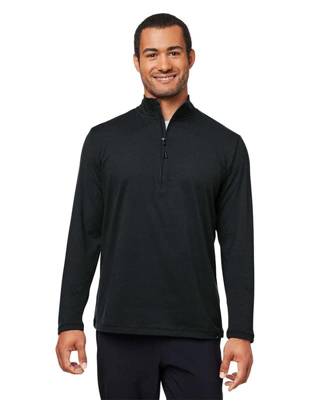 Marbled Jersey Fairway Quarter-Zip Pullover Marbled Jersey Fairway Quarter-Zip Pullover