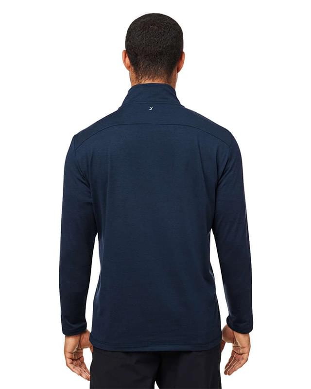 Marbled Jersey Fairway Quarter-Zip Pullover