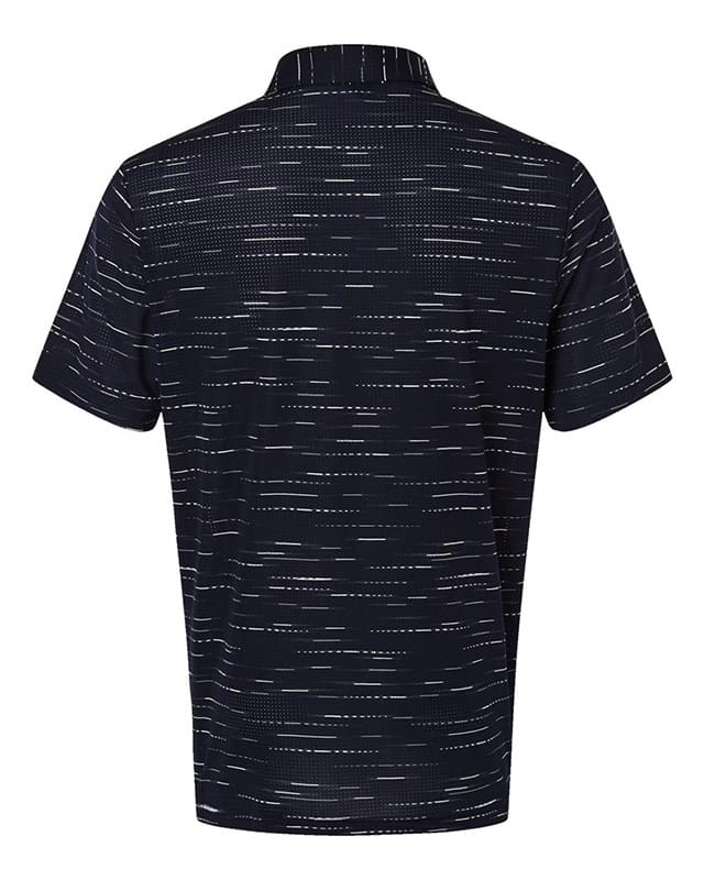 Men's Ultimate365 Mesh Glimmer Print Polo