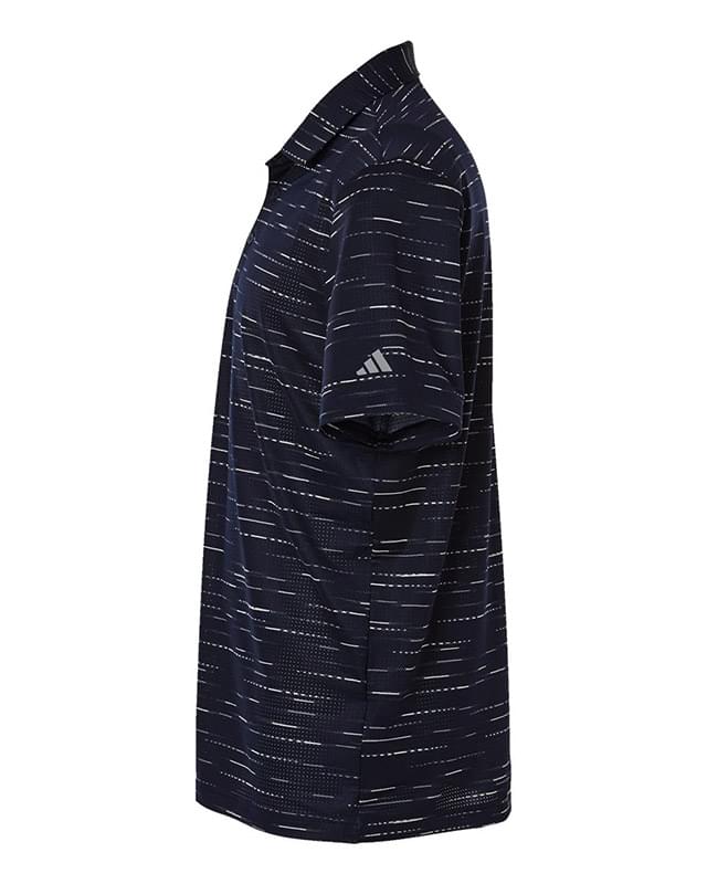 Men's Ultimate365 Mesh Glimmer Print Polo